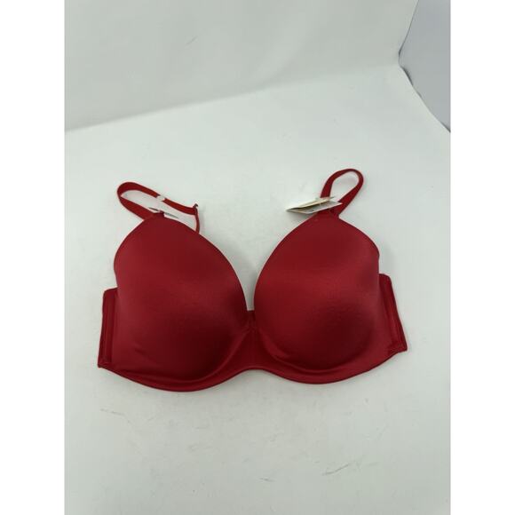 Brand New B. Tempt'd by Wacoal Women's 30DD Red Wire Free Plunge T-Shirt Bra - Picture 1 of 8
